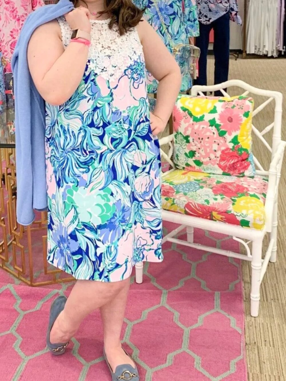 Lilly Pulitzer Floral Shift 14